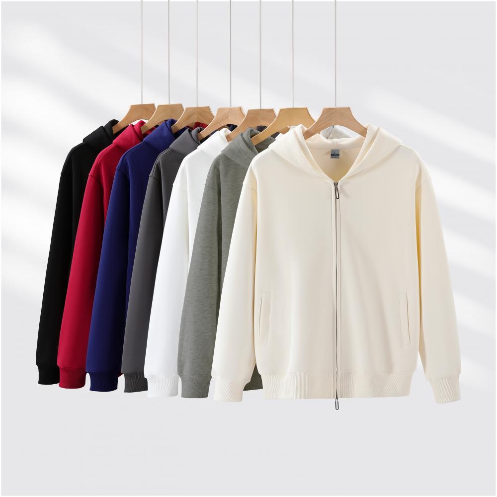 Urban-Core Dual-Zip Fleece Hoodie