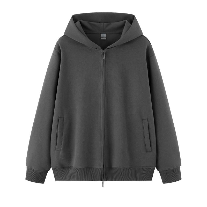 Urban-Core Dual-Zip Fleece Hoodie