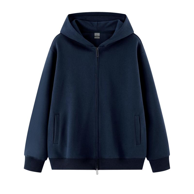 Urban-Core Dual-Zip Fleece Hoodie