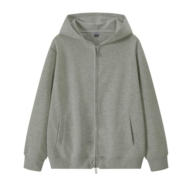 Urban-Core Dual-Zip Fleece Hoodie