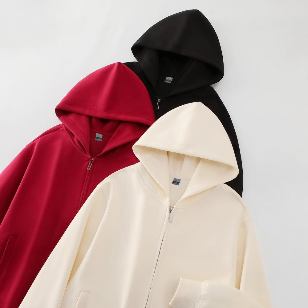 Urban-Core Dual-Zip Fleece Hoodie